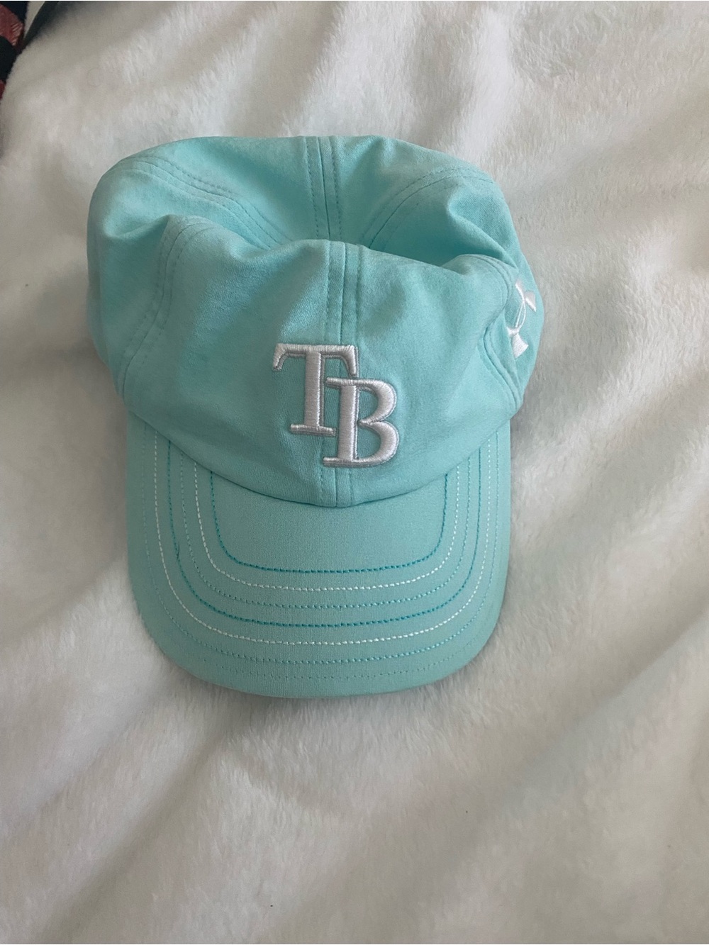 Tampa Bay TB Embroidered Light Teal Cap